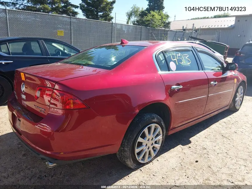 2011 Buick Lucerne Cxl VIN: 1G4HC5EM7BU149323 Lot: 45364513
