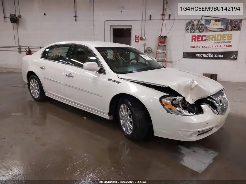2011 Buick Lucerne Cxl VIN: 1G4HC5EM9BU142194 Lot: 45461894
