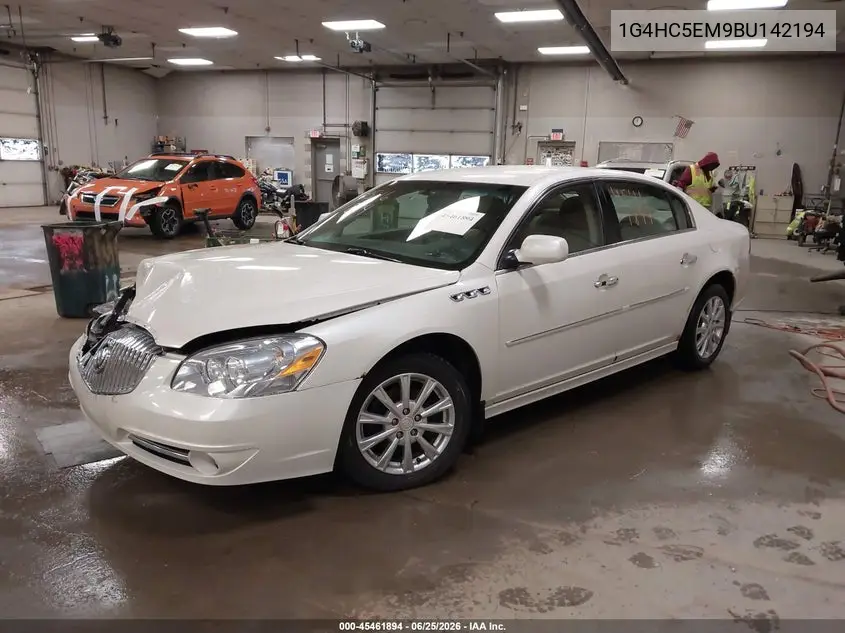 2011 Buick Lucerne Cxl VIN: 1G4HC5EM9BU142194 Lot: 45461894