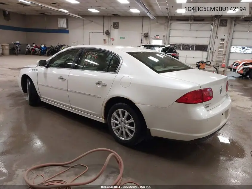 2011 Buick Lucerne Cxl VIN: 1G4HC5EM9BU142194 Lot: 45461894