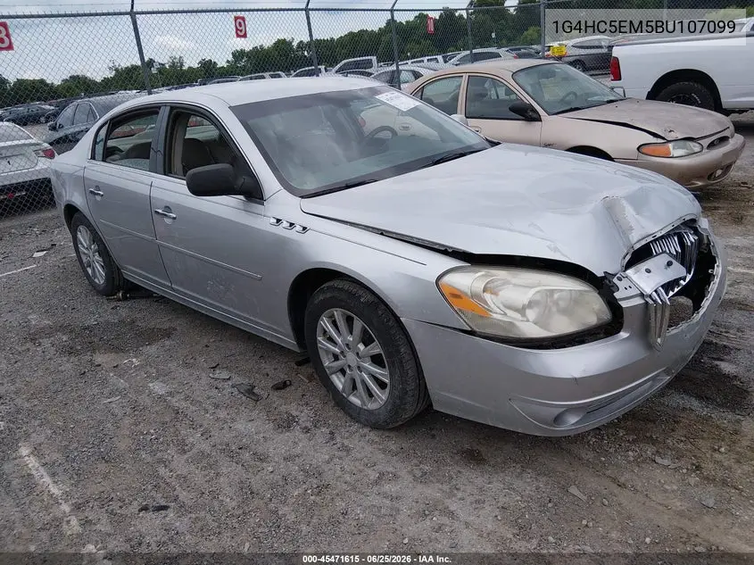 2011 Buick Lucerne Cxl VIN: 1G4HC5EM5BU107099 Lot: 45471615