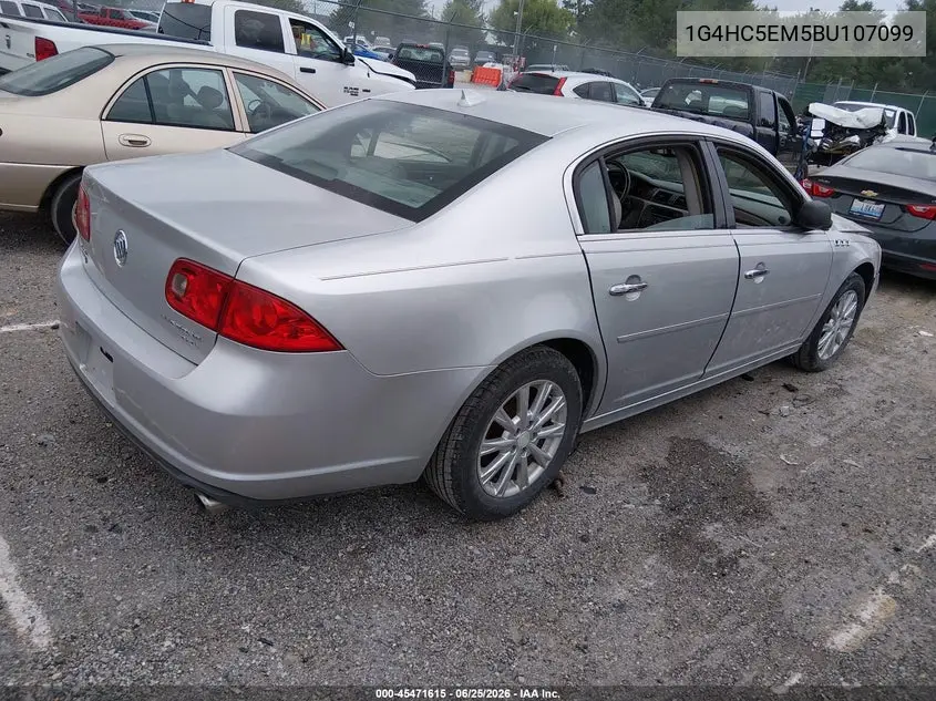 2011 Buick Lucerne Cxl VIN: 1G4HC5EM5BU107099 Lot: 45471615