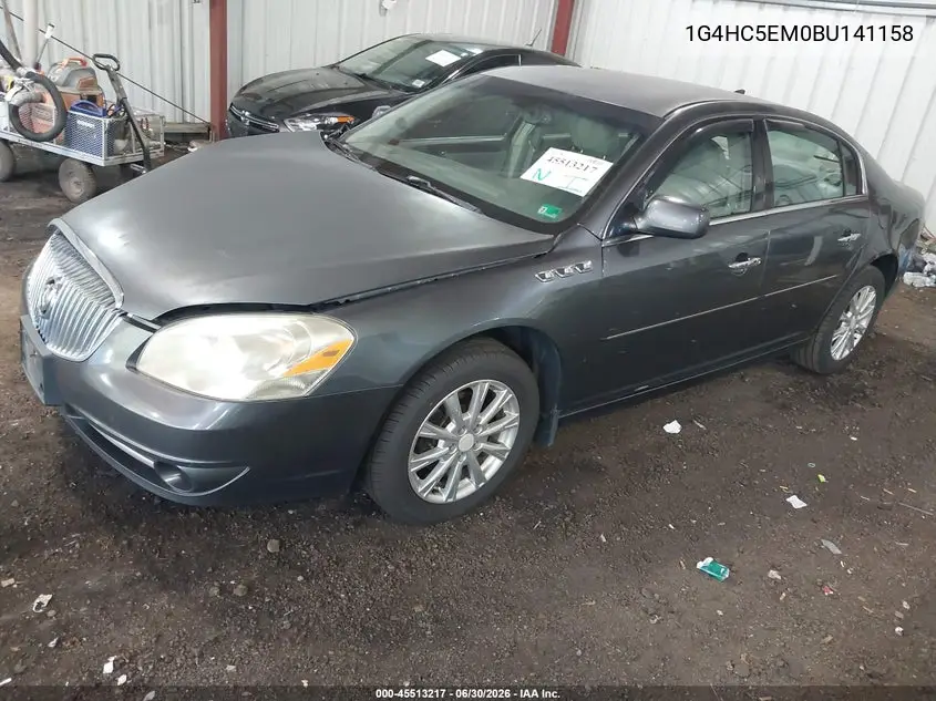 2011 Buick Lucerne Cxl VIN: 1G4HC5EM0BU141158 Lot: 45513217