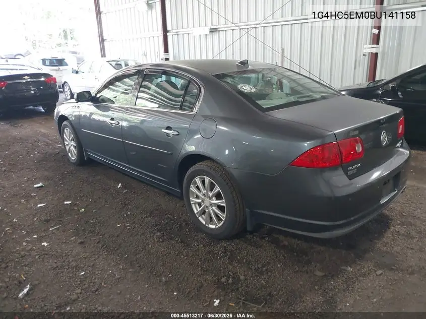 2011 Buick Lucerne Cxl VIN: 1G4HC5EM0BU141158 Lot: 45513217