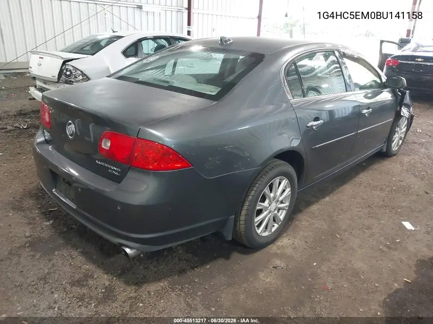 2011 Buick Lucerne Cxl VIN: 1G4HC5EM0BU141158 Lot: 45513217