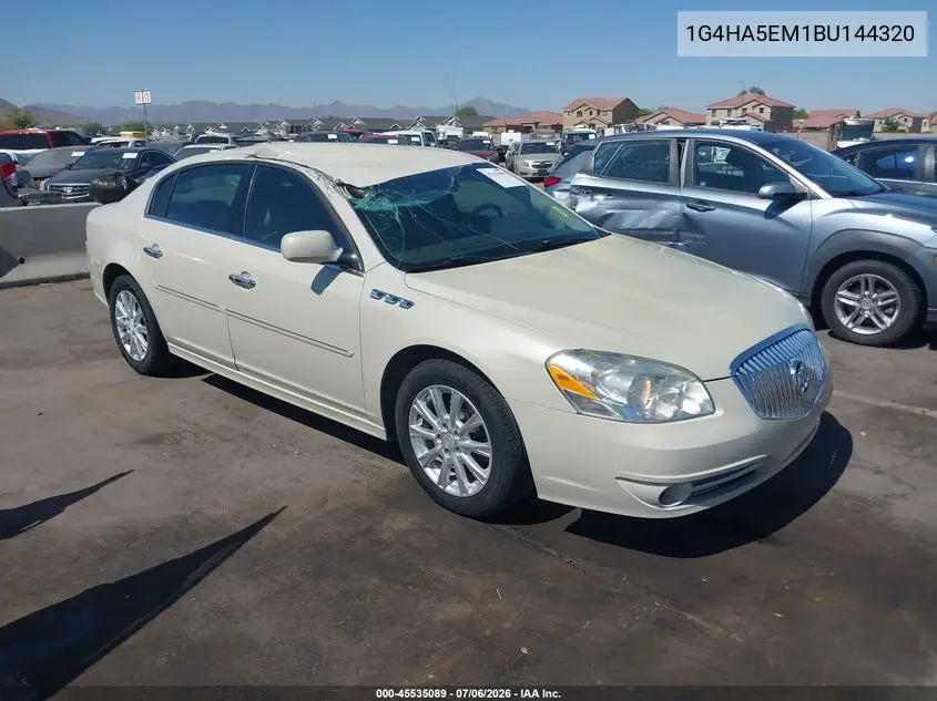 2011 Buick Lucerne Cx VIN: 1G4HA5EM1BU144320 Lot: 45535089