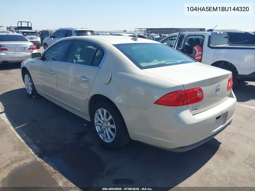 2011 Buick Lucerne Cx VIN: 1G4HA5EM1BU144320 Lot: 45535089