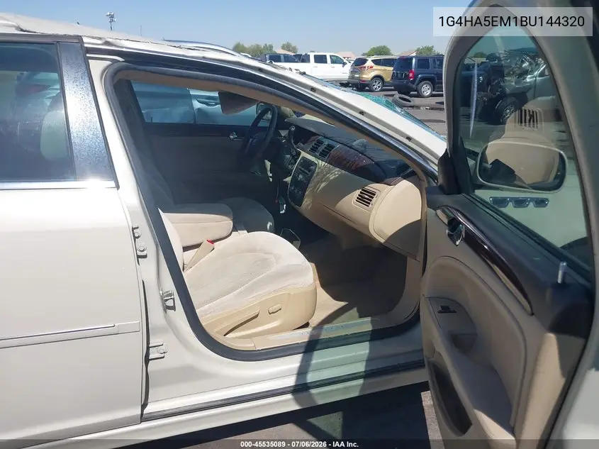 2011 Buick Lucerne Cx VIN: 1G4HA5EM1BU144320 Lot: 45535089