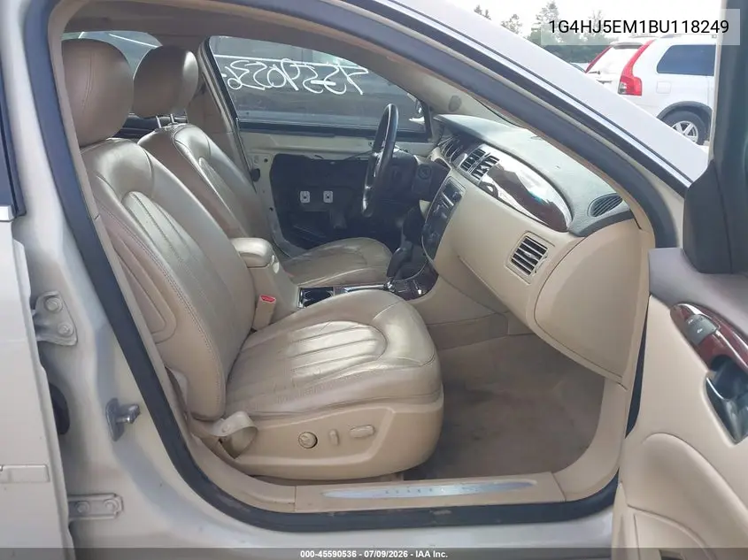 2011 Buick Lucerne Cxl Premium VIN: 1G4HJ5EM1BU118249 Lot: 45590536