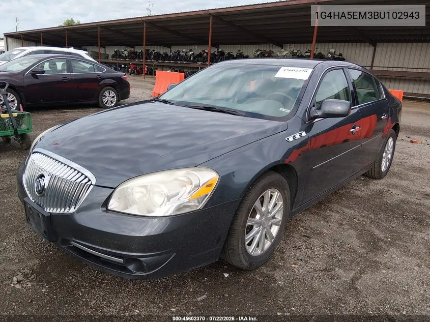 2011 Buick Lucerne Cx VIN: 1G4HA5EM3BU102943 Lot: 45602370