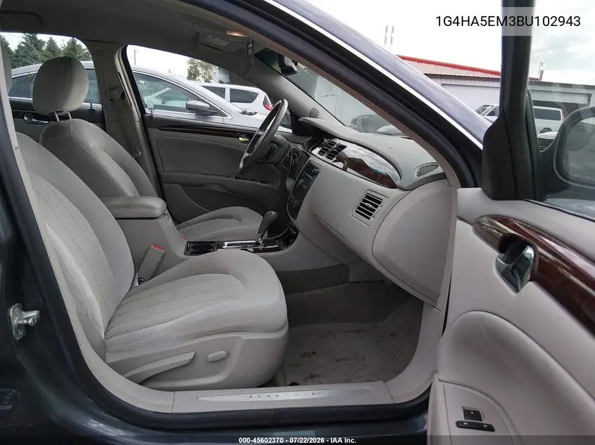 2011 Buick Lucerne Cx VIN: 1G4HA5EM3BU102943 Lot: 45602370