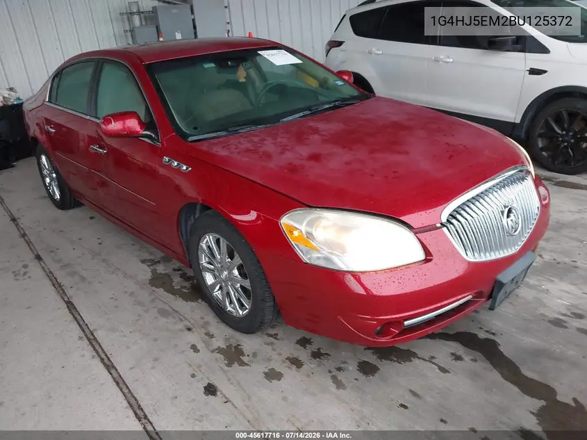 2011 Buick Lucerne Cxl Premium VIN: 1G4HJ5EM2BU125372 Lot: 45617716