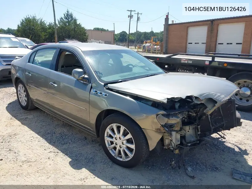2011 Buick Lucerne Cxl VIN: 1G4HC5EM1BU126426 Lot: 45636619