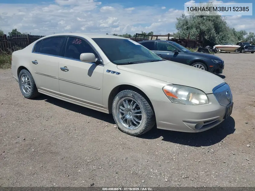 2011 Buick Lucerne Cx VIN: 1G4HA5EM3BU152385 Lot: 45636876