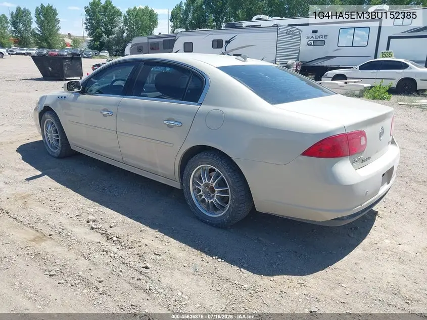 2011 Buick Lucerne Cx VIN: 1G4HA5EM3BU152385 Lot: 45636876