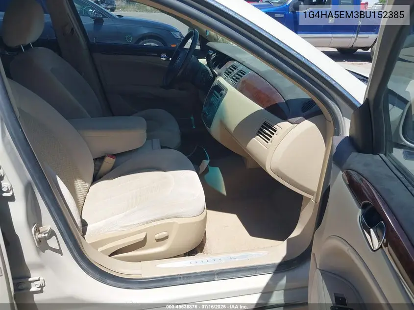 2011 Buick Lucerne Cx VIN: 1G4HA5EM3BU152385 Lot: 45636876
