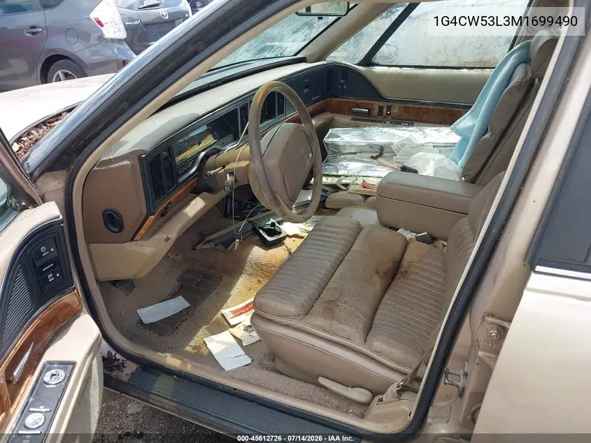 1991 Buick Park Avenue VIN: 1G4CW53L3M1699490 Lot: 45612726