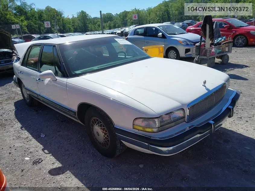 1992 Buick Park Avenue VIN: 1G4CW53L3N1639372 Lot: 45266964