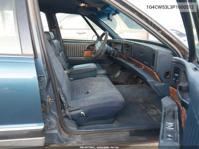 1993 Buick Park Avenue VIN: 1G4CW53L3P1600512 Lot: 44770841