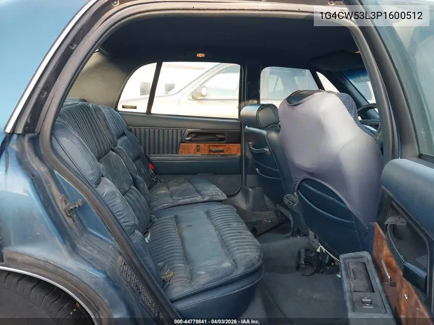 1993 Buick Park Avenue VIN: 1G4CW53L3P1600512 Lot: 44770841