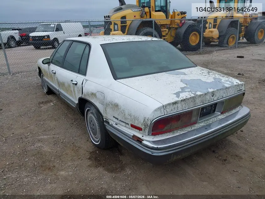 1993 Buick Park Avenue Ultra VIN: 1G4CU5313P1642649 Lot: 45061606