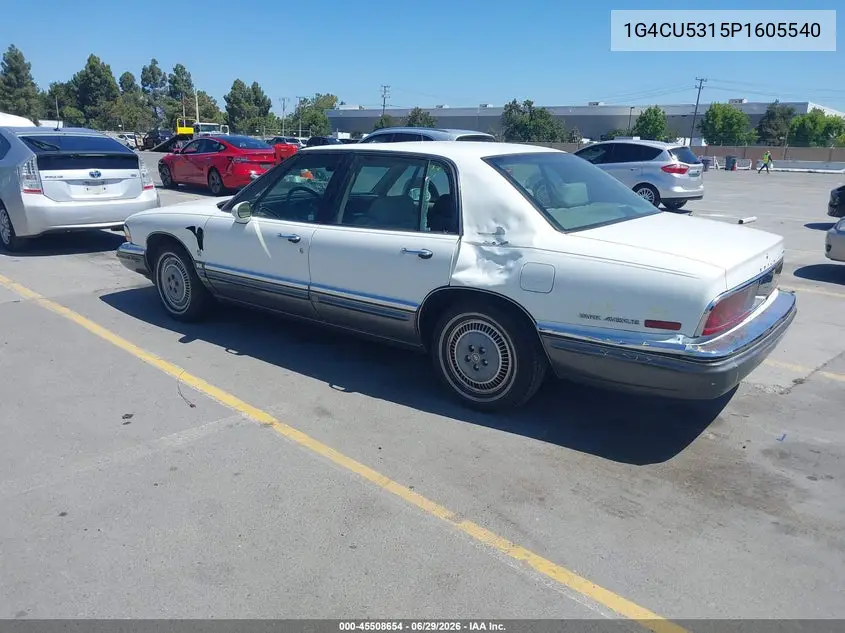 1993 Buick Park Avenue Ultra VIN: 1G4CU5315P1605540 Lot: 45508654