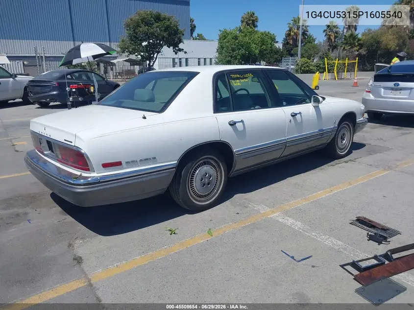 1993 Buick Park Avenue Ultra VIN: 1G4CU5315P1605540 Lot: 45508654