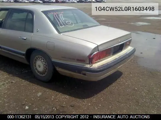 1994 Buick Park Avenue VIN: 1G4CW52L0R1603498 Lot: 11362131