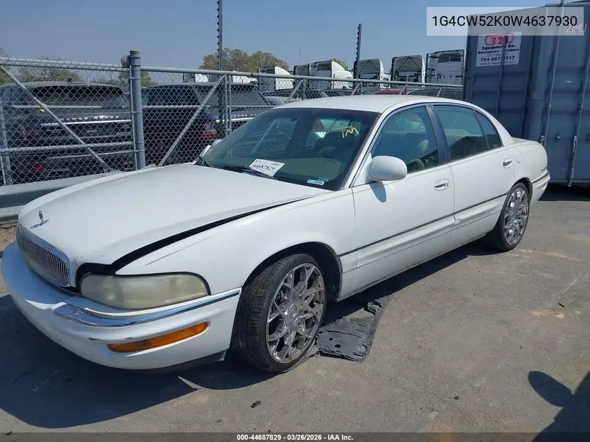 1998 Buick Park Avenue VIN: 1G4CW52K0W4637930 Lot: 44687829