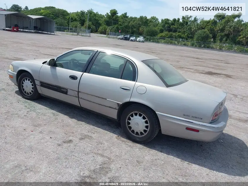 1998 Buick Park Avenue VIN: 1G4CW52K4W4641821 Lot: 45169429