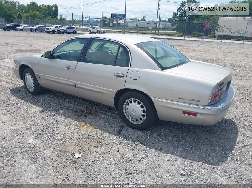 1998 Buick Park Avenue VIN: 1G4CW52K1W4603852 Lot: 45436504