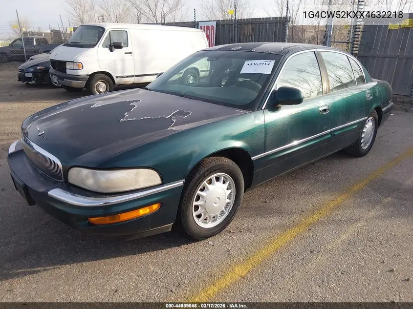 1999 Buick Park Avenue VIN: 1G4CW52KXX4632218 Lot: 44639048