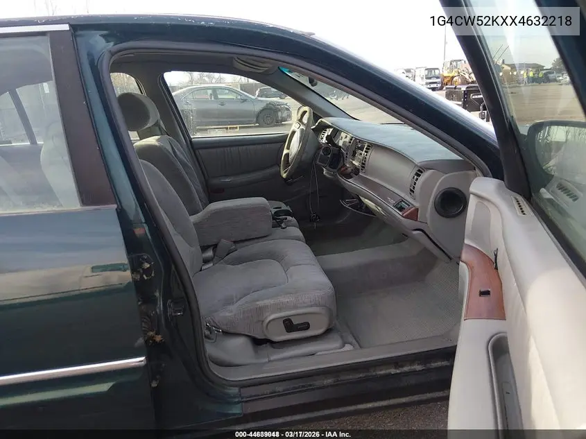 1999 Buick Park Avenue VIN: 1G4CW52KXX4632218 Lot: 44639048