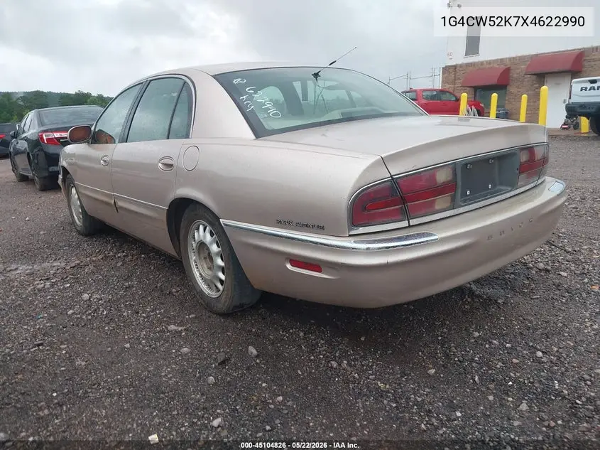 1999 Buick Park Avenue VIN: 1G4CW52K7X4622990 Lot: 45104826