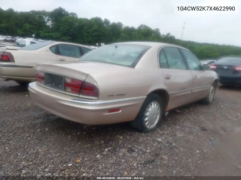 1999 Buick Park Avenue VIN: 1G4CW52K7X4622990 Lot: 45104826