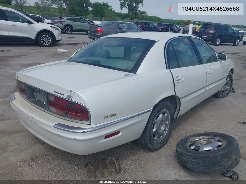 1999 Buick Park Avenue Ultra VIN: 1G4CU5214X4626668 Lot: 45187670