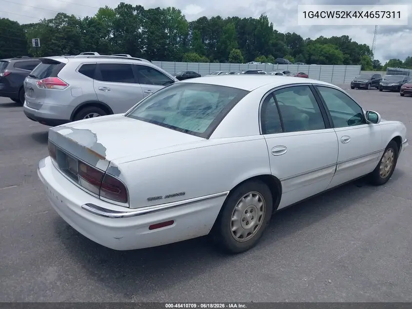 1999 Buick Park Avenue VIN: 1G4CW52K4X4657311 Lot: 45410709