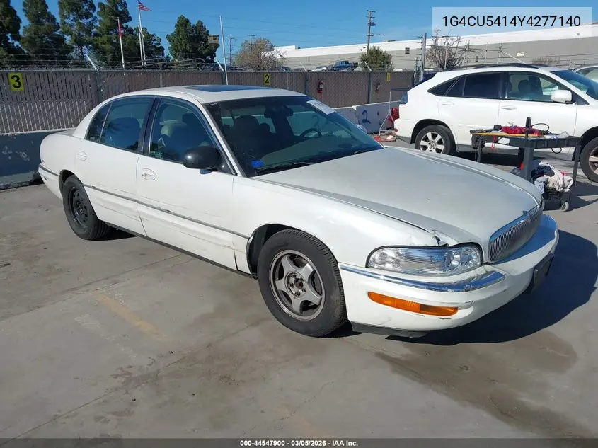 2000 Buick Park Avenue Ultra VIN: 1G4CU5414Y4277140 Lot: 44547900