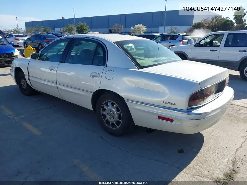 2000 Buick Park Avenue Ultra VIN: 1G4CU5414Y4277140 Lot: 44547900
