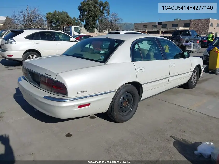 2000 Buick Park Avenue Ultra VIN: 1G4CU5414Y4277140 Lot: 44547900