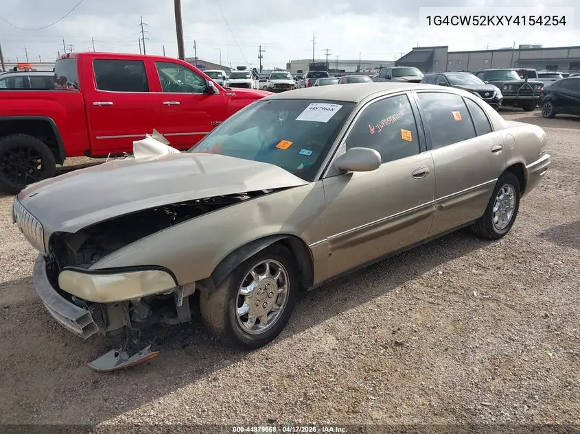 2000 Buick Park Avenue VIN: 1G4CW52KXY4154254 Lot: 44879668