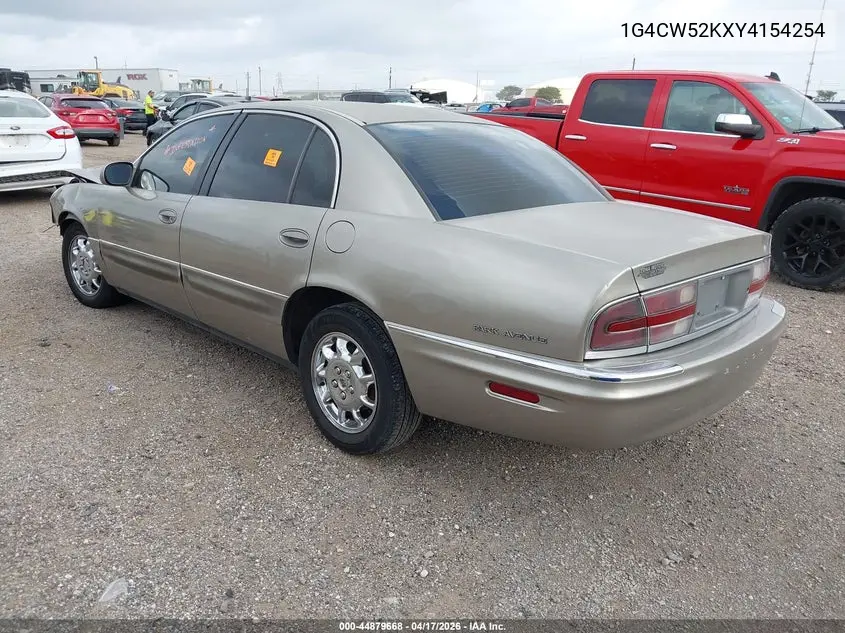 2000 Buick Park Avenue VIN: 1G4CW52KXY4154254 Lot: 44879668