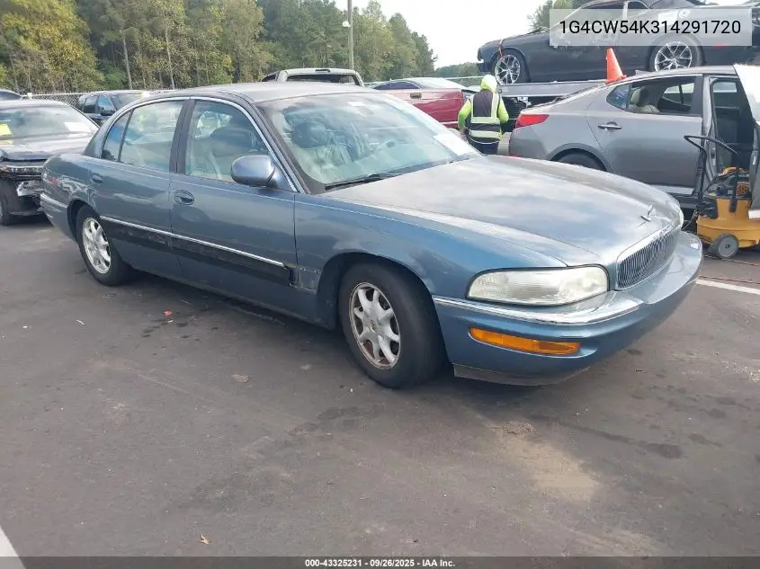 2001 Buick Park Avenue VIN: 1G4CW54K314291720 Lot: 43325231