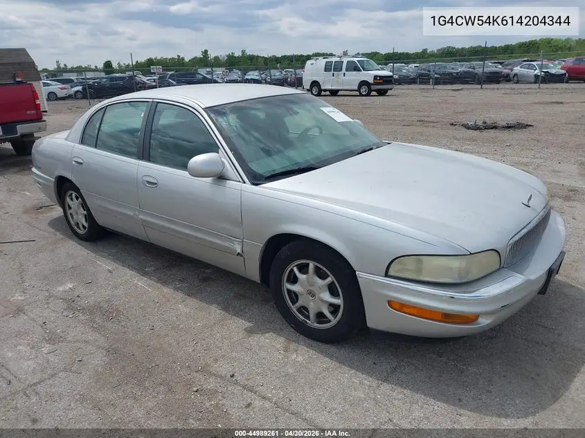2001 Buick Park Avenue VIN: 1G4CW54K614204344 Lot: 44989261