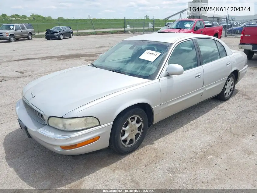 2001 Buick Park Avenue VIN: 1G4CW54K614204344 Lot: 44989261