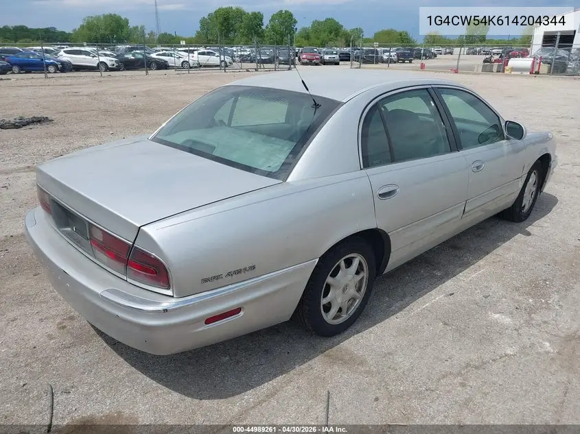 2001 Buick Park Avenue VIN: 1G4CW54K614204344 Lot: 44989261