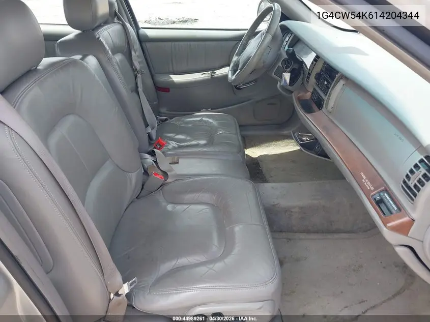 2001 Buick Park Avenue VIN: 1G4CW54K614204344 Lot: 44989261
