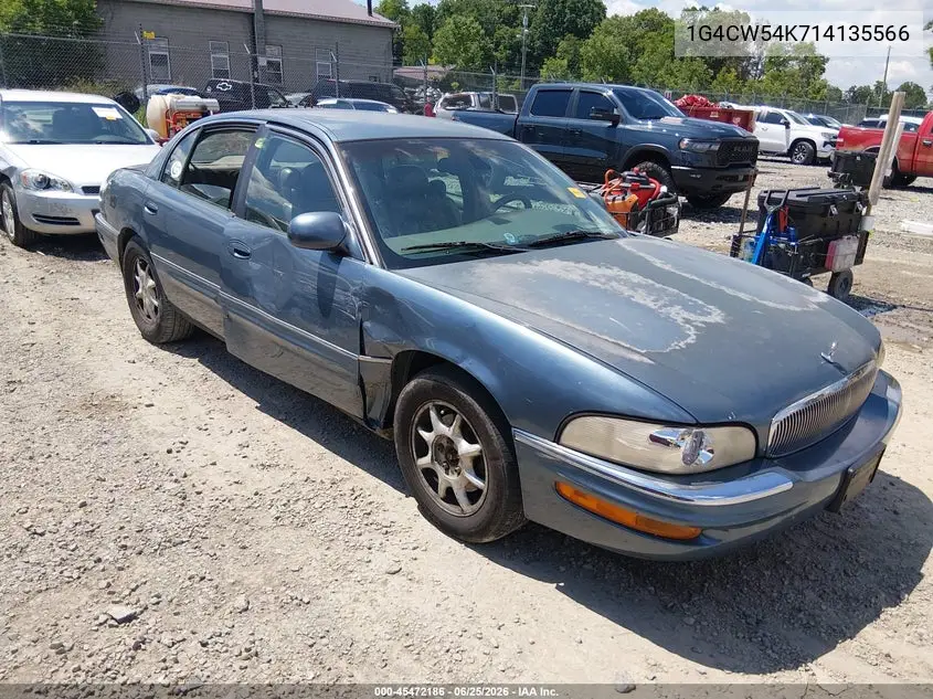 2001 Buick Park Avenue VIN: 1G4CW54K714135566 Lot: 45472186