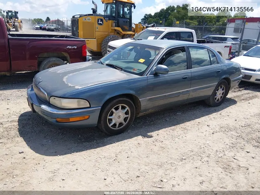2001 Buick Park Avenue VIN: 1G4CW54K714135566 Lot: 45472186
