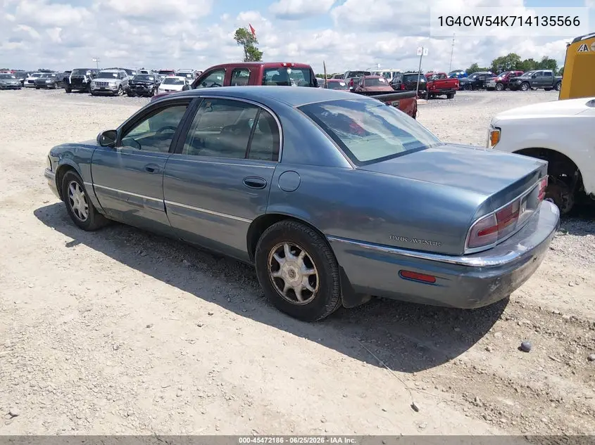 2001 Buick Park Avenue VIN: 1G4CW54K714135566 Lot: 45472186